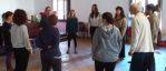 Laboratorio  Arti Mimiche condotto da Memo Dini. Roccella Ionica 2024 